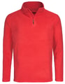 Heren Fleece Sweater Stedman ST5020 Scarlet Red